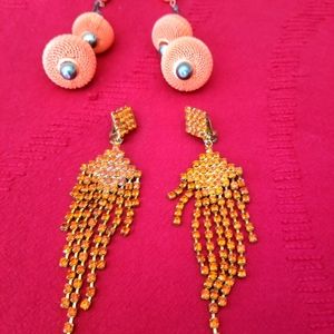 SOLD!  Holiday earrings